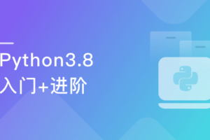 全面系统Python3.8入门+进阶 (程序员必备第二语言)|网盘下载