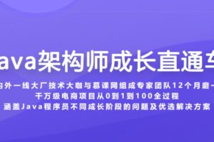Java架构师-技术专家|网盘下载