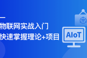 物联网基础入门，实战可落地的 AIoT 项目|完结无密|网盘下载