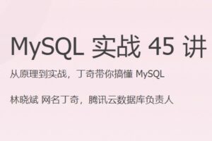 MySQL 实战 45 讲 | 已完结