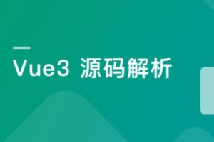 Vue3源码解析,打造自己的Vue3框架 | 高清完结无密