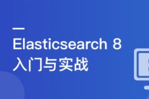 ES8搜索引擎从基础入门到深度原理,实现综合运用实战 | 高清无密