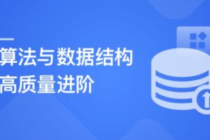 算法与数据结构高手养成-求职提升特训课 | 高清无密 | 课件代码完整