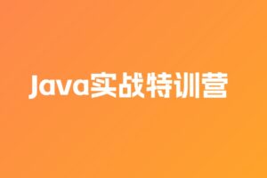 Java实战特训营 | 完结15模块