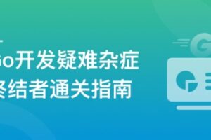 Go高手必修课–直击Go开发中各类疑难问题解决 | 完结28章