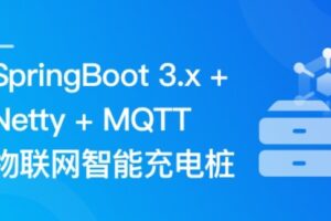 SpringBoot 3.x + Netty + MQTT 实战物联网智能充电桩 | 完结11章