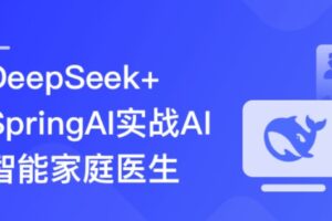 DeepSeek+SpringAI实战AI家庭医生应用 | 完结10章